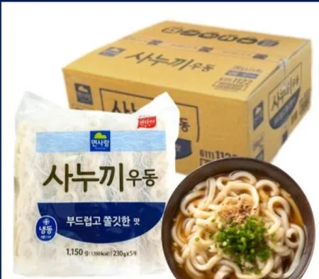 [박스판매] 면사랑)사누끼우동(전문점용/40인분) (5인봉*8봉)