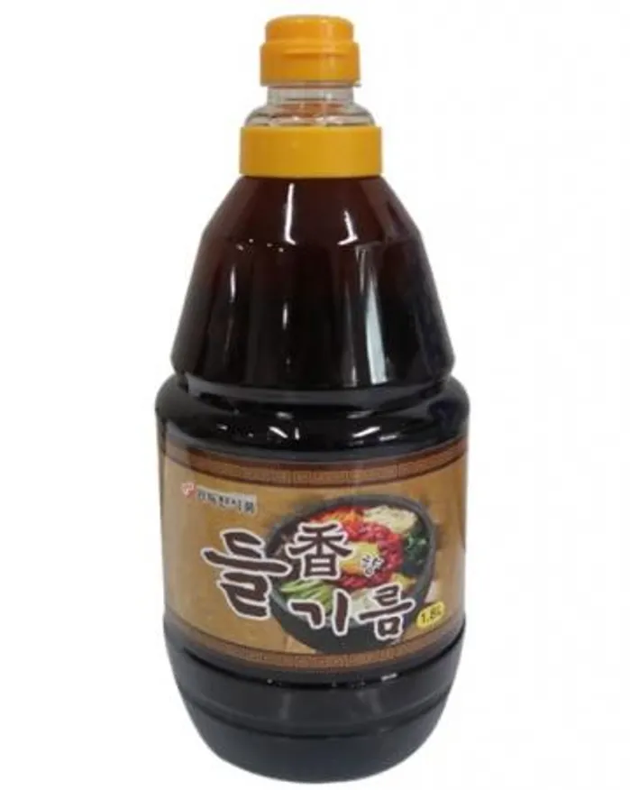 가득찬)들향기름1.8L 1개 들기름 향미유 이미지