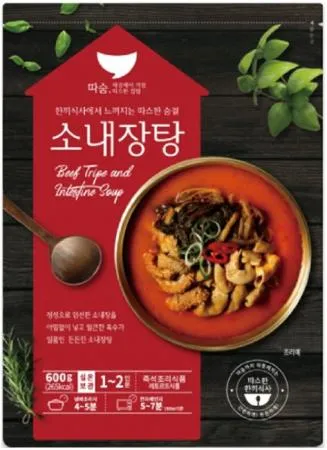 26-선미)따숨 소내장탕(실온) 600g 1팩