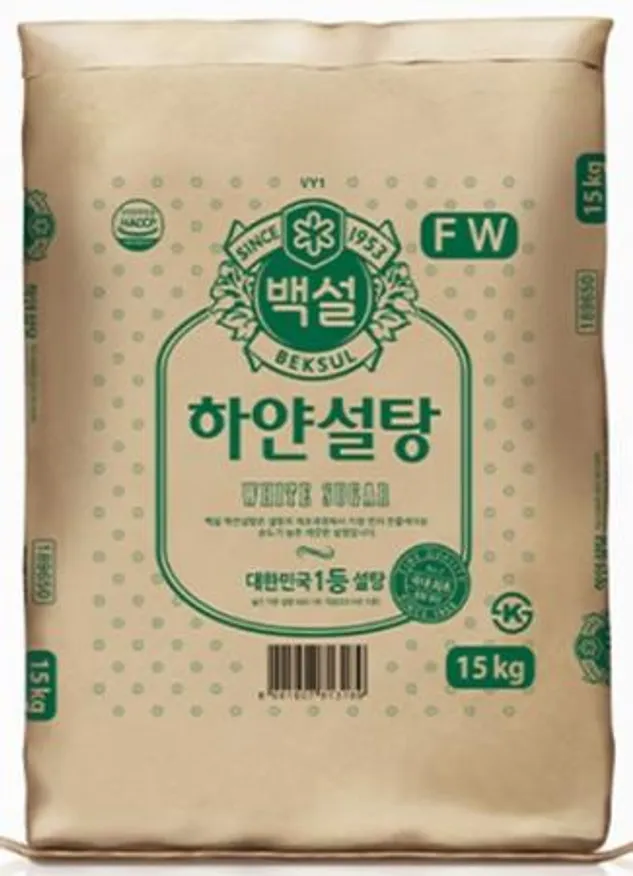 26-백설)하얀설탕 15kg 흰설탕 백설탕 정백 이미지