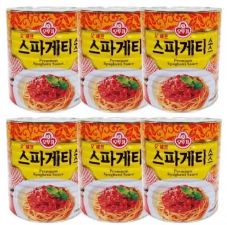 [박스판매] 오쉐프)스파게티소스 (3Kg*6캔)