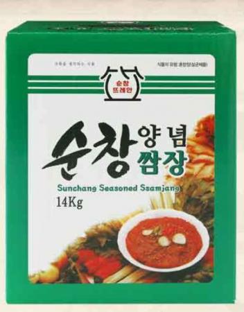 순창)뜨레안 양념 쌈장 14kg