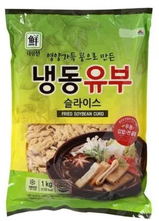 사조대림)대림선 유부슬라이스(1kg/냉동)