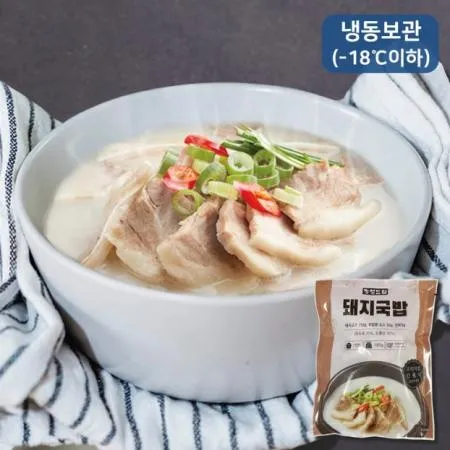 굿 삼희)정성드림 돼지국밥 185g 이미지