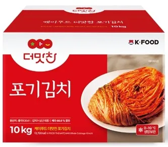 26-더맛찬)포기김치 10kg 중국산 배추김치 이미지