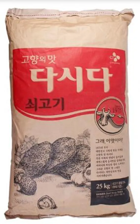 *백설)쇠고기다시다 25kg 벌크 (제일) 이미지