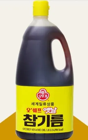 [박스판매] 오쉐프 옛날 참기름 (1.8L*6EA) 100%