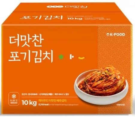 26-더맛찬)포기김치 10kg 중국산 배추김치 이미지