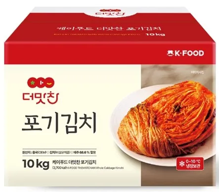 26-더맛찬)포기김치 10kg 중국산 배추김치 이미지