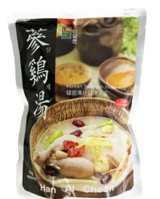 26-한알천 삼계탕 한마리 1kg  레토르트 실온 초복 중복 말복 닭백숙