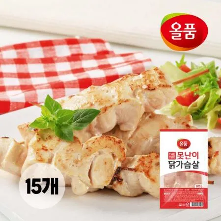 [냉동] 못난이닭가슴살(200gX15봉)_국내산_원물_3kg_올품 이미지