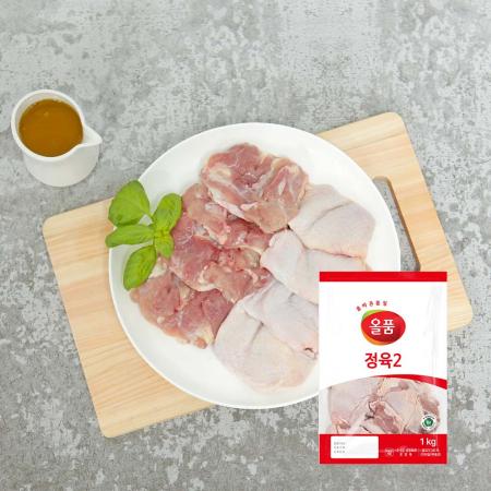 [올품] 국내산 1등급 닭다리살(냉장)1kg 닭정육