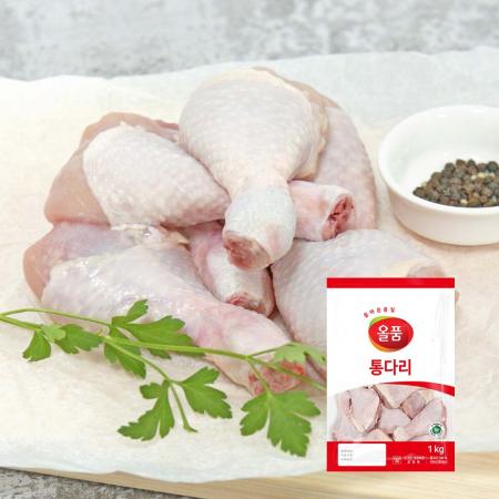 [올품] 국내산 1등급 닭다리(냉장)1kg 북채