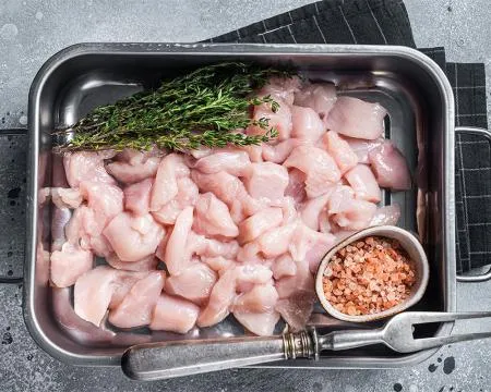 [냉동] 못난이닭가슴살(1kgX10봉)_국내산_원물_10kg_올품 이미지