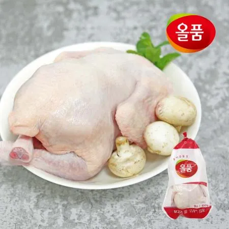 [냉장] 육계통닭9호개체_국내산_원물_850g_올품