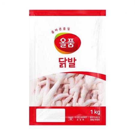 [냉장] 닭발_국내산_원물_1kg_올품