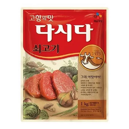 CJ 백설 쇠고기 다시다 1kg