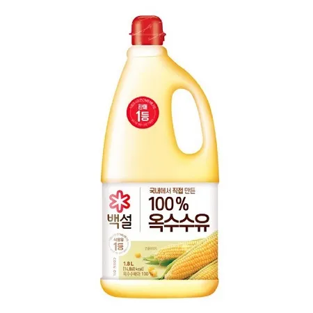 백설 옥수수유 1.8L