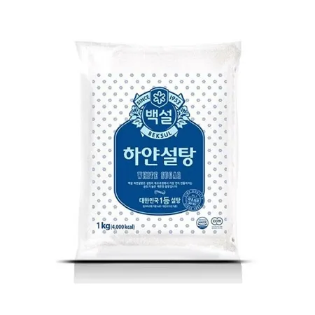 백설 하얀설탕 1kg