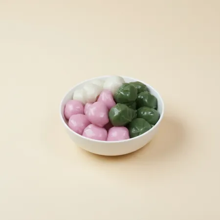 [무료배송] 삼색꿀떡 1kg * 3개 이미지