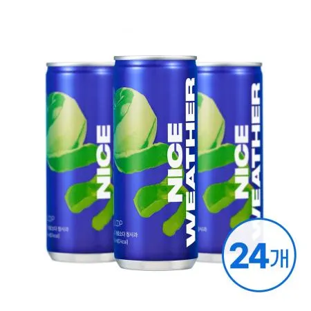 클룹 제로소다 청사과 250ml 24입