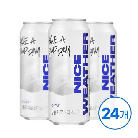 클룹 제로소다 소다 500ml 24입