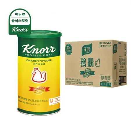 [크노르] 치킨파우더 1kg 6개(1box)