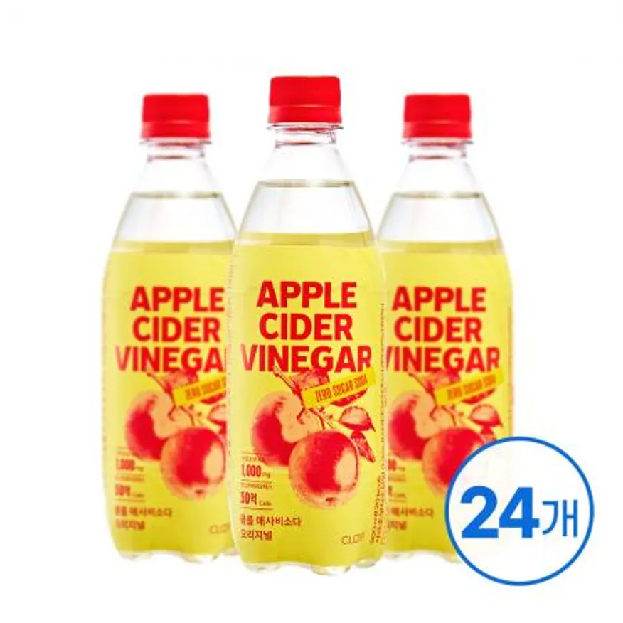 클룹 애사비소다 오리지널 500ml 24입 이미지