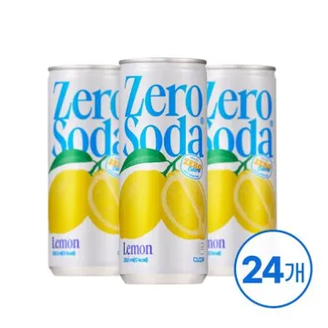 클룹 제로소다 레몬 250ml 24입