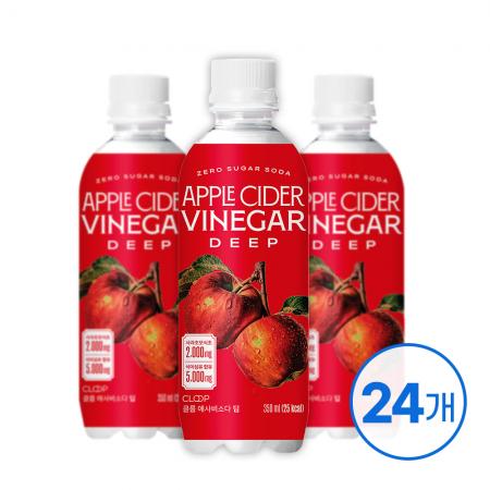 클룹 애사비소다 딥 350ml 24입