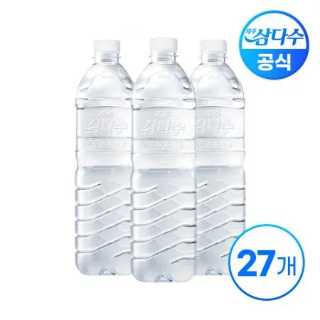 제주 삼다수 무라벨 1L X 27병
