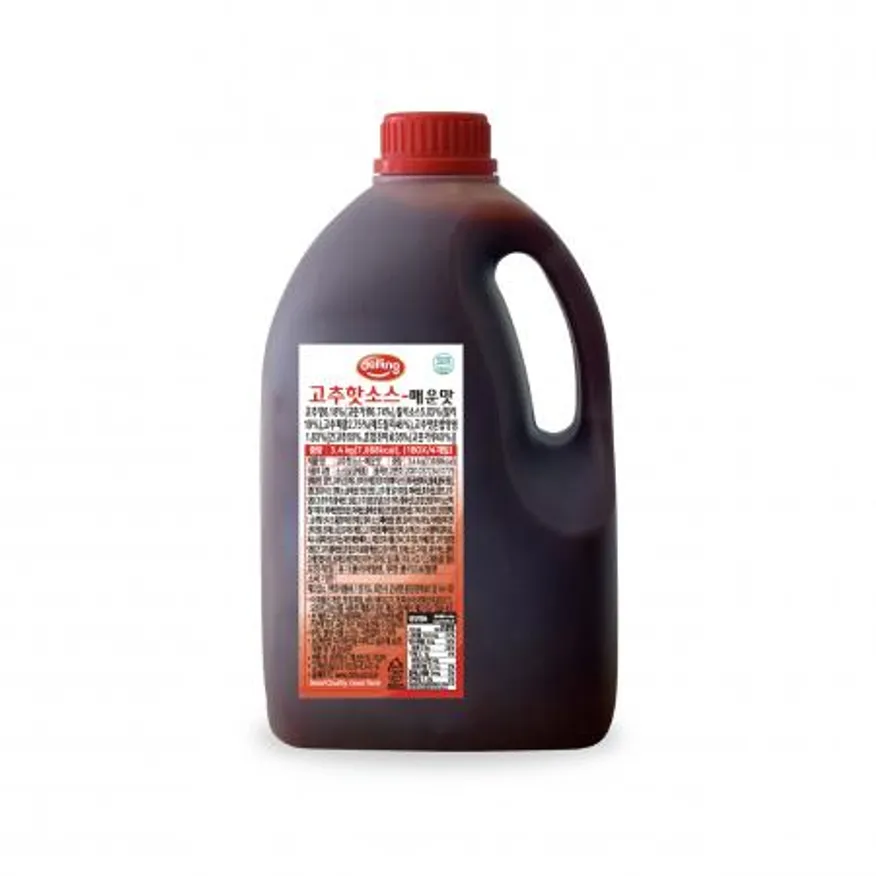 고추핫소스_매운맛_3.4kg 이미지