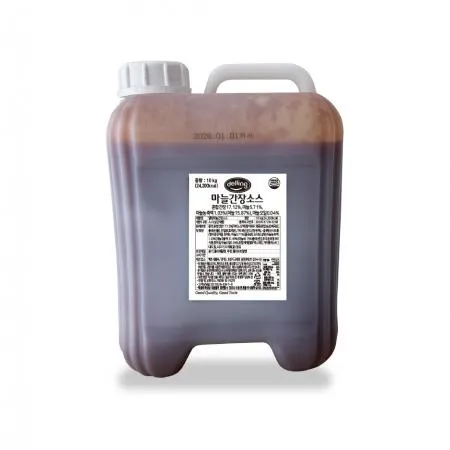 델링 마늘간장소스_10kg