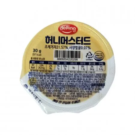 델링 허니머스터드_30g*100개입