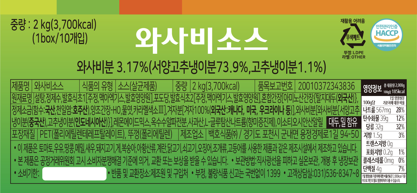 상품정보제공고시