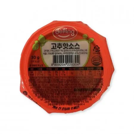 델링 고추핫소스_30g*100개입
