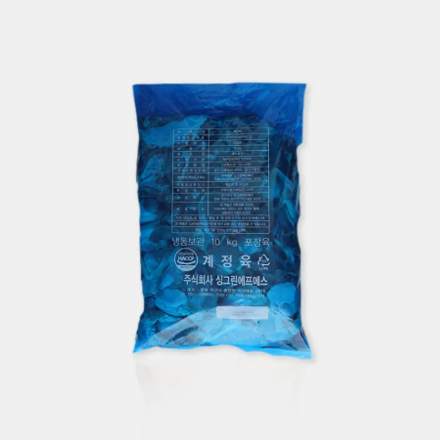 싱그린FS 국내산생닭 성계 노계 10kg 정육 순살닭고기 찜닭용 냉동 이미지