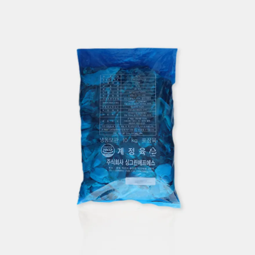 싱그린FS 국내산생닭 성계 노계 10kg 정육 순살닭고기 찜닭용 냉동 이미지