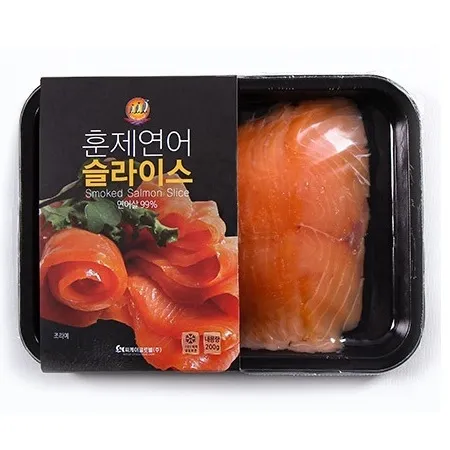 칠레 훈제연어 슬라이스 (200g*30p) 6kg
