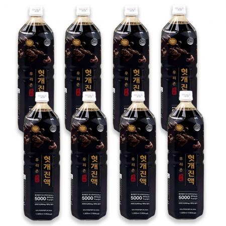 해썹우리존 헛개진액  12리터(1.5리터x8병) / 손님접대용 대용량 헛개차음료 베이스