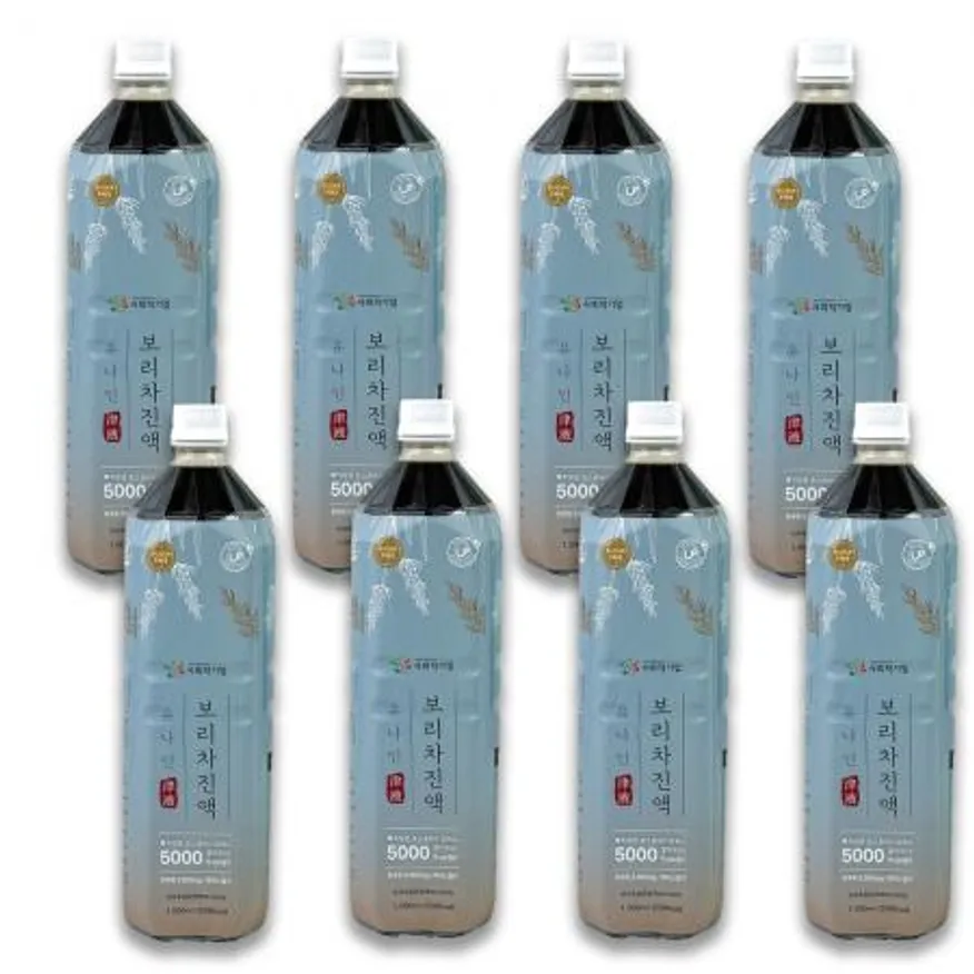 해썹U9 자연미가 보리차진액 12리터(1.5리터x8) / 손님접대용 대용량 보리원액 음료베이스 이미지
