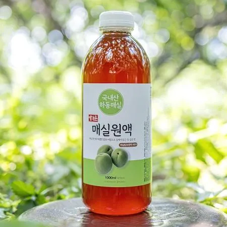 매실청 매실원액 매실엑기스 매실액 매실차 1L 예가촌, 4병 이미지