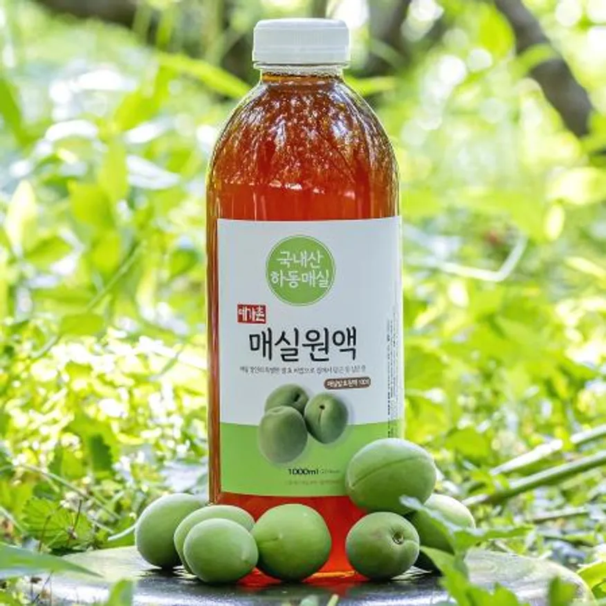매실청 매실원액 매실엑기스 매실액 매실차 1L 예가촌, 4병 이미지