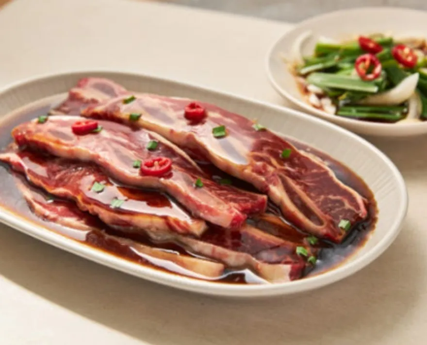 미국산 초이스 등급 양념 LA 꽃갈비 5Kg (2.5Kg x 2개) 이미지