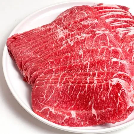 미국산 우부채살 2.5mm 대패 슬라이스 불초밥 불고기 샤브용 초이스 1Kg 이미지