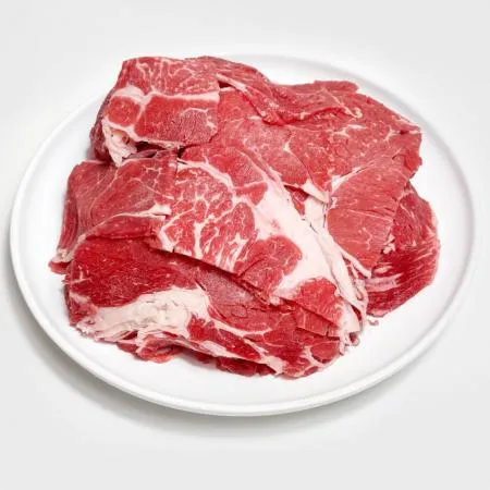 미국산 우목심 불고기용 2mm 절단 슬라이스 초이스 1Kg 이미지