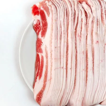 칠레산 삼겹살 대패 2mm 슬라이스 맥스아그로 1Kg 이미지