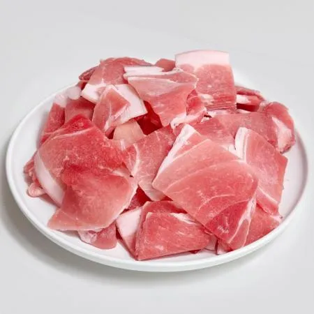 국내산 돈후지 흑돈 불고기용 5x5x0.3Cm 1Kg 이미지