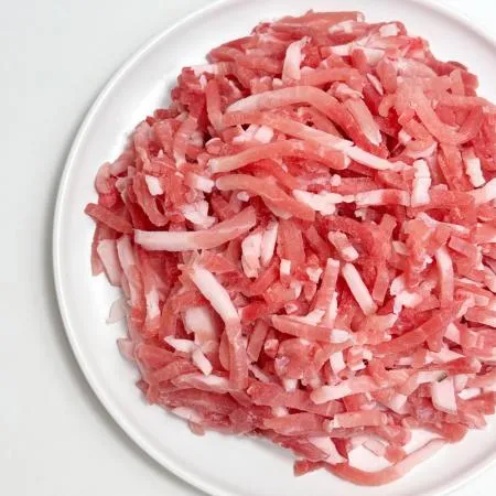 국내산 돈후지 흑돈 채썰기 0.5x0.5x5~6Cm 1Kg 이미지