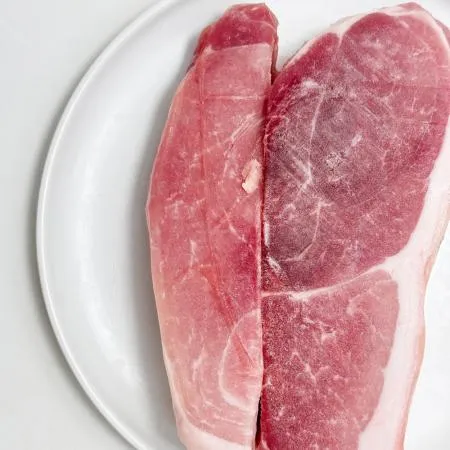 국내산 돈후지 흑돈 덩어리 컷팅 1Kg 이미지